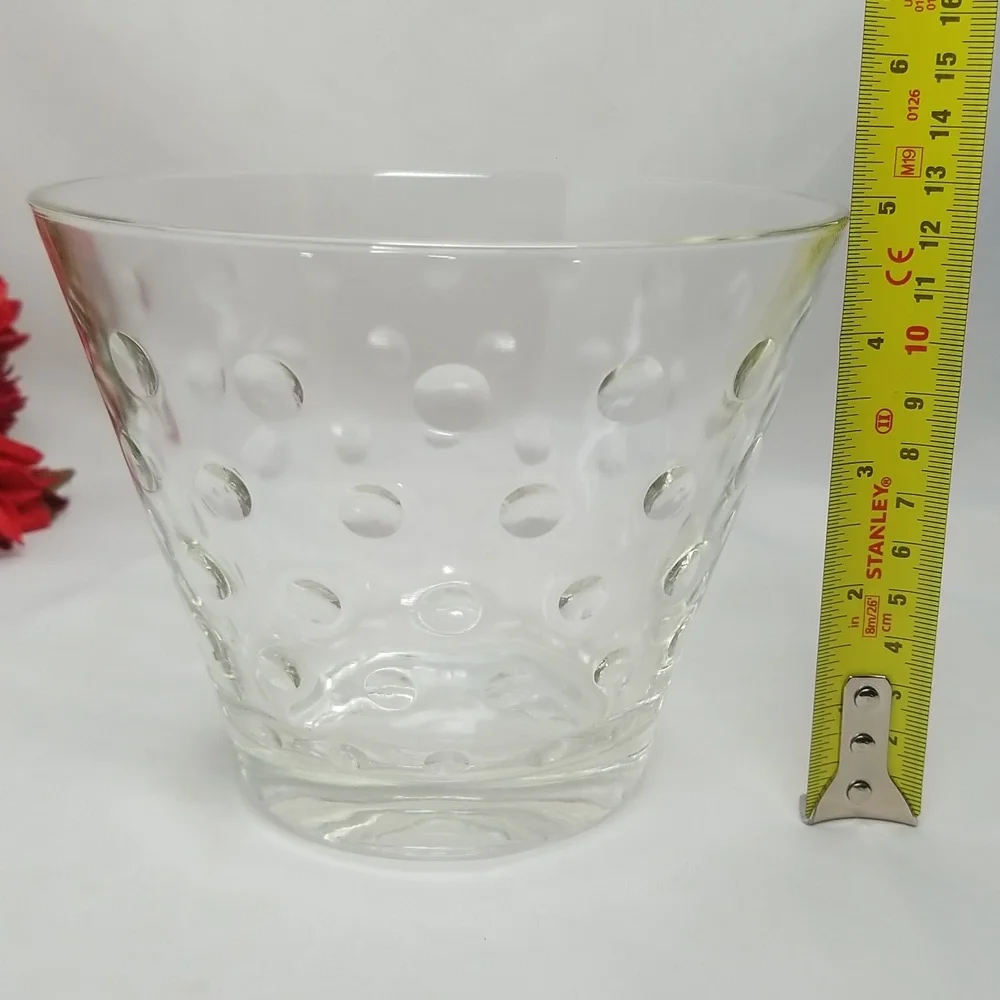 Hazel Atlas Dots Ice Bucket